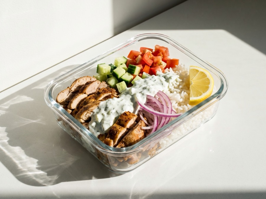 Chicken Gyros Bowl
